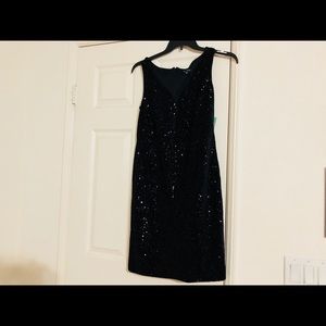 Black sparkle dress